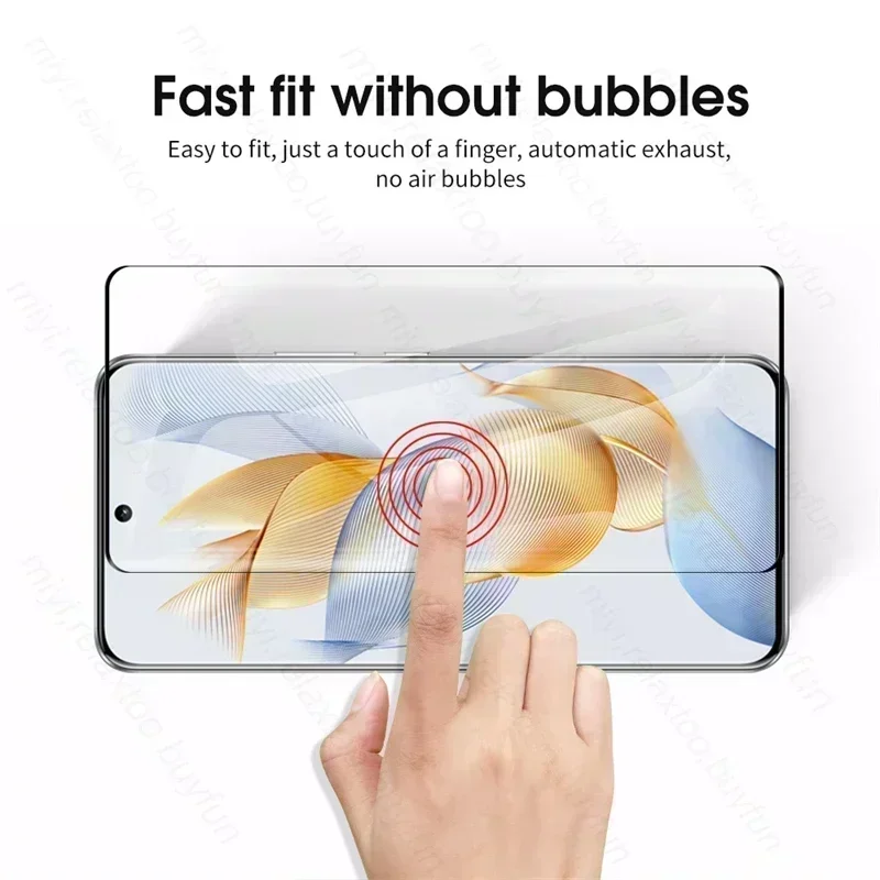 3 шт. HD 19D изогнутое закаленное стекло для Honor 90 Honor 90 5G 2023 REA-NX9 6,7 дюйма защита для экрана телефона защитная пленка