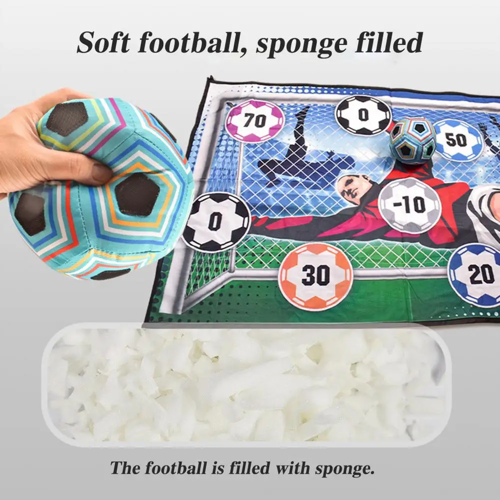 サッカーボールゲームセット子供用屋内屋外サッカートレインスポーツゲーム折りたたみおもちゃ男の子女の子スキル向上サッカー ﻿