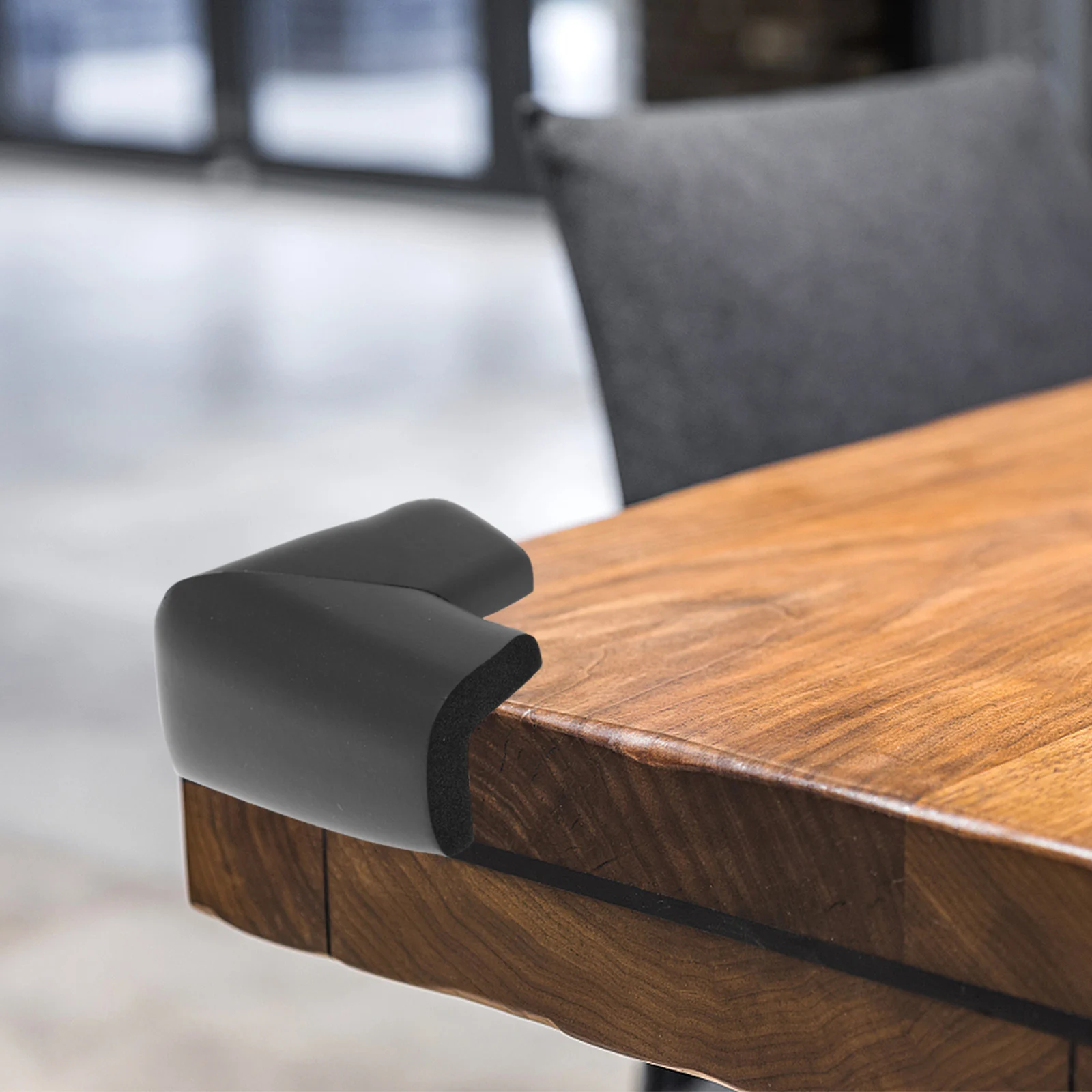 10 قطع من أغطية زوايا السلامة الشفافة - واقيات قوية مقاومة للصدمات لحواف أثاث الأطفال وحماية المنزل #1