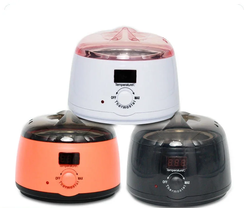 Wax Heater Hair Removal Machine Digital Display Smart Waxing Machine SPA Hand Feet Body Epilator Paraffin Wax Warmer Wax Bean