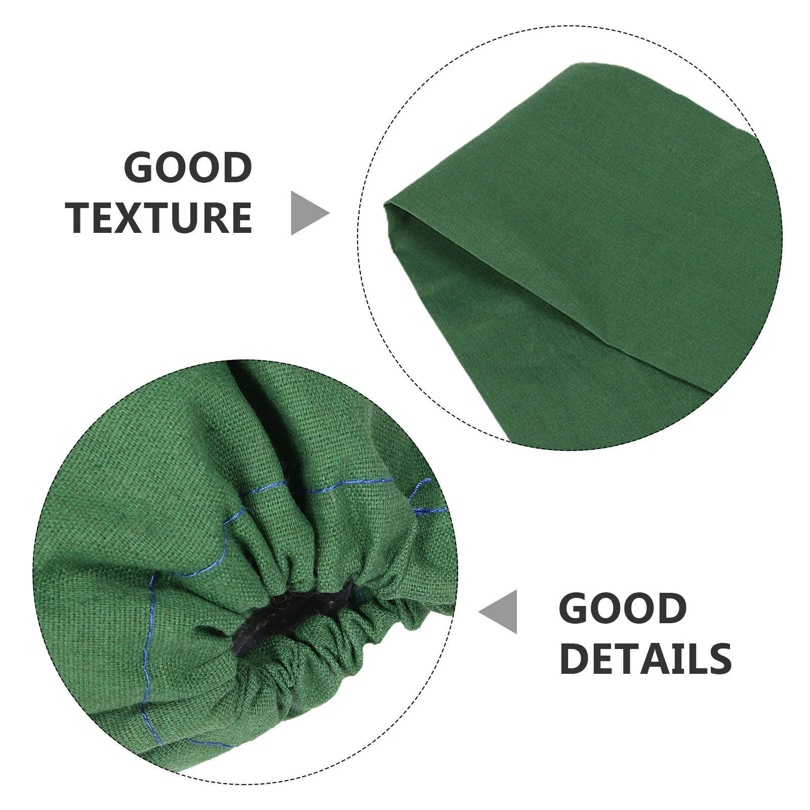 2Pcs Canvas Sandbag Flood Control 5Ft Reusable Heavy Duty Water Resistant Sandbags for Rain Flood Door Garage Window Wind Shield #4