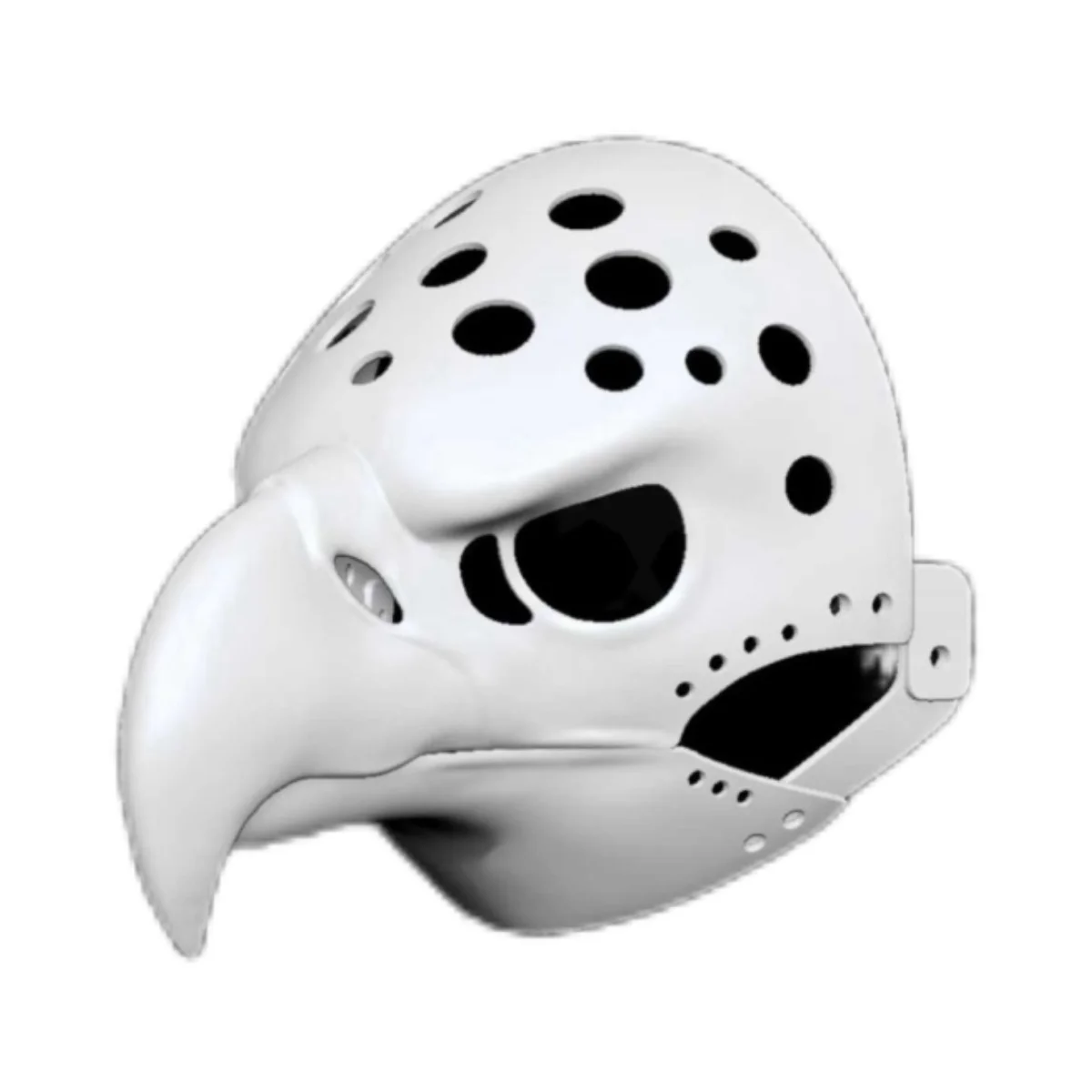 Base Mask Realistic Animal Skull Bird Bald Eagle Animal Skull Cos Accessories - view 5