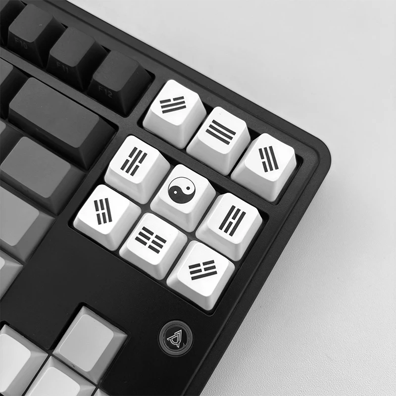 

"Tai Chi Gossip" keycaps, sublimation customized PBT