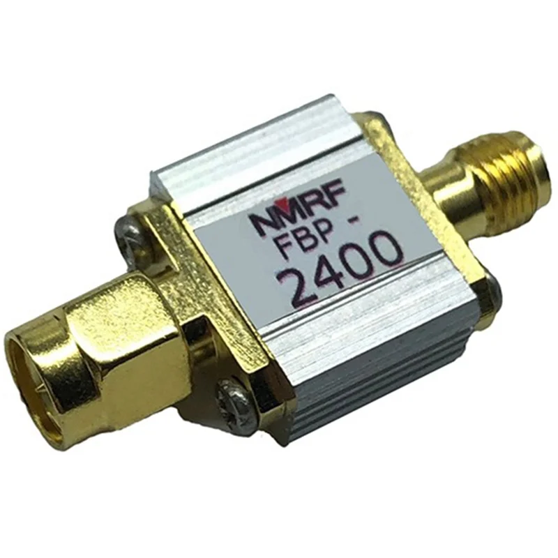 NMRF 2400MHz Bandpass Filter Bandwidth 150MHz SMA Interface Reduce Noise Band Pass Filter for 2.4GHz Zigbee Anti Interference