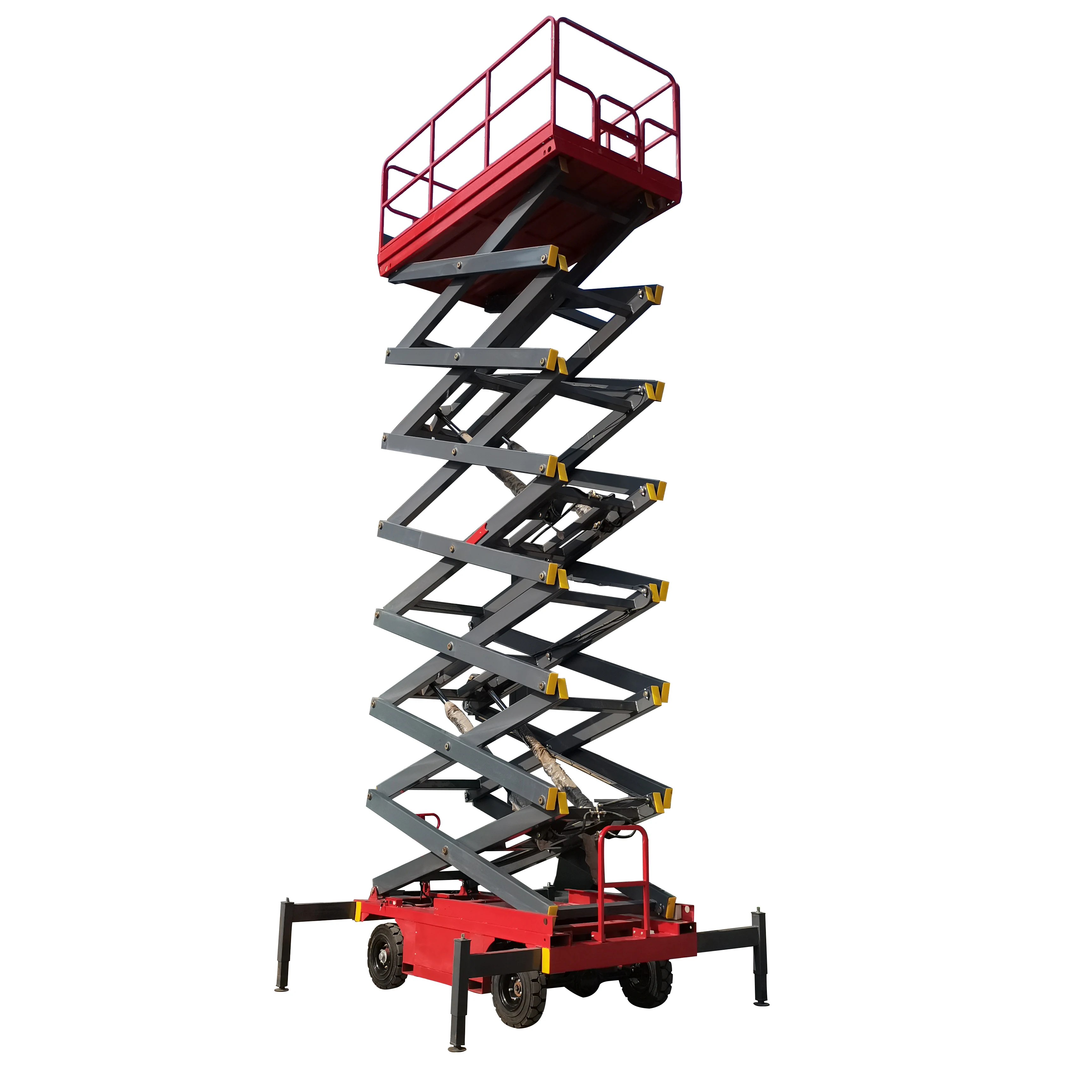 

6m 8m 10m 300kg 500kg 1000kg Mobile Hydraulic Lifter Equipment Electric Manual Towable Scissoring Lift Electric Scissor Lift
