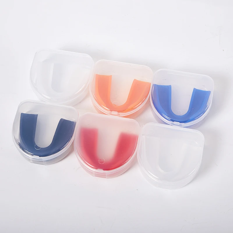 1PC Professional Shock Sports Mouthguard Mouth Guard Teeth Protect for Boxing Basketball Top Grade Gum Shield