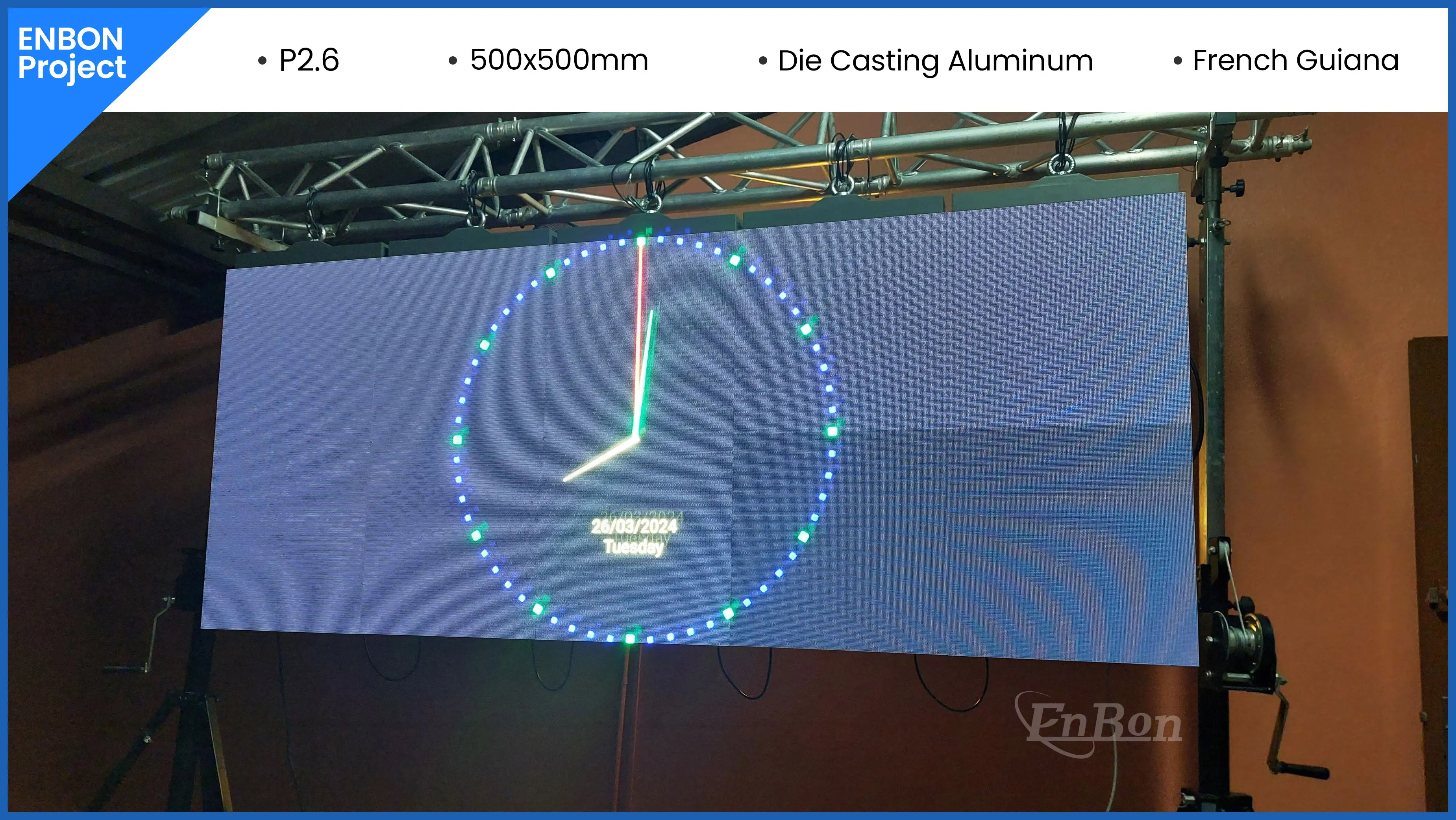 3x2 شاشة LED وحدات في الهواء الطلق تأجير داخلي P1.5 P2.6 P2.976 P3.91 شاشة LED 500 مللي متر X 500 مللي متر لوحات LED للحفل