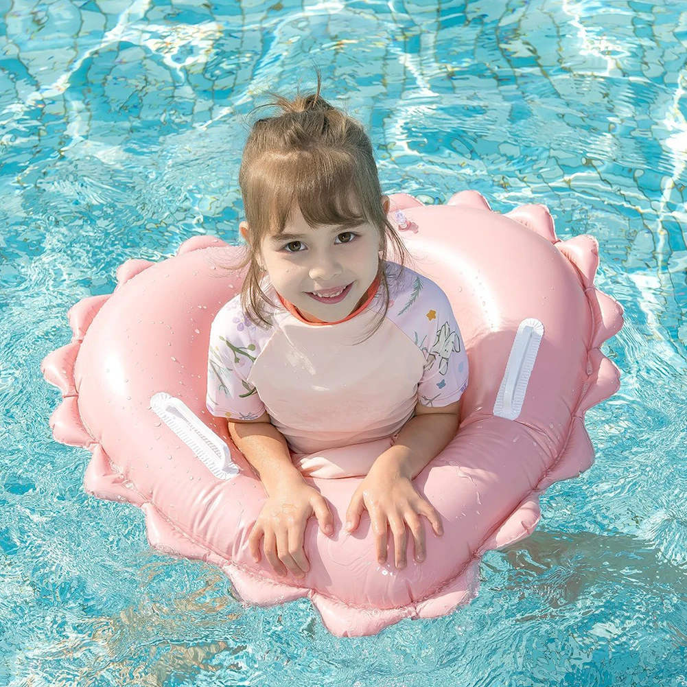 Inflatable Swimming Ring for Kids Child Toddles Baby Swim Ring Heart Inflatable Swim Circle Pool Float Seat Toys Swimming Ring