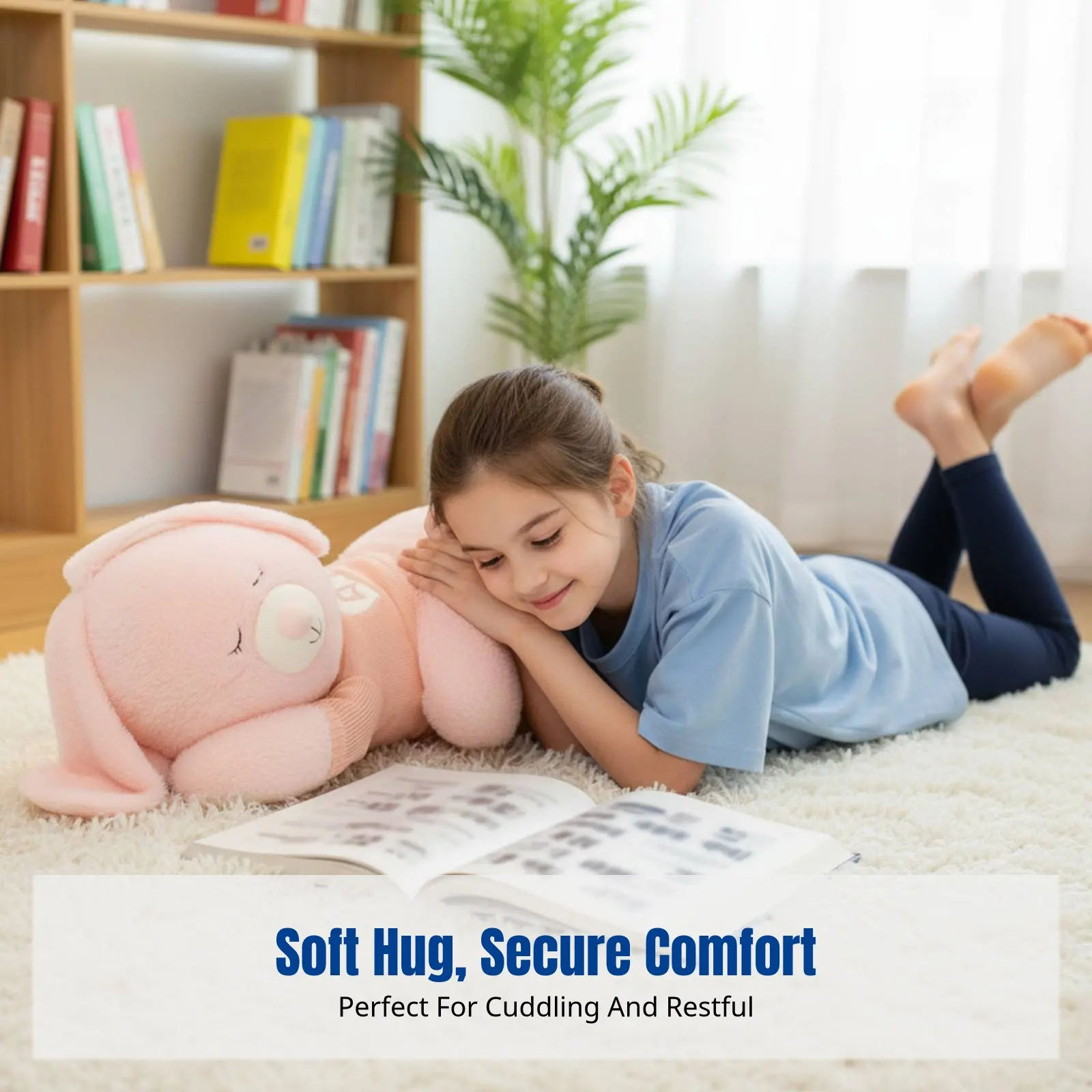 cute-bunny-plush-toy-sweater-lying-hare-pillow-soft-stuffed-animal-for-girls-bedtime-sleeping-doll-valentine's-day-gift