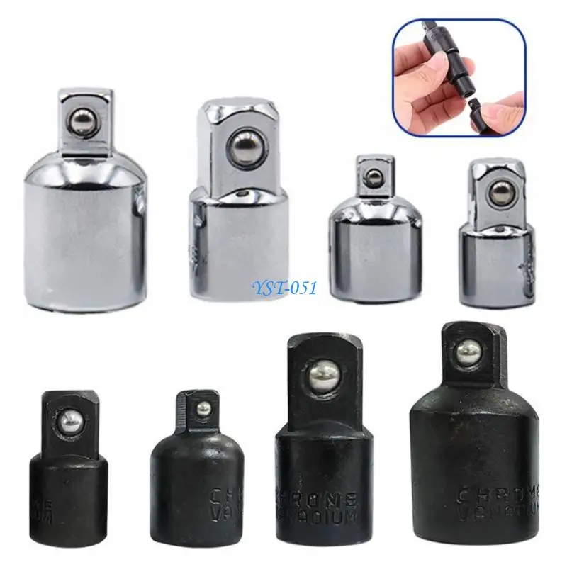 

E15A Square Socket Adapter Bit Multiple Size Conversions 3 Extension Rod Included Steel Power Tool Accessories