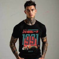 Summer clothes Mazdaed 787B 30th Le Men's Clothing T Shirt Women Cotton Vintage Tshirt O-Neck Short Sleeve Men Oversized t-shirt