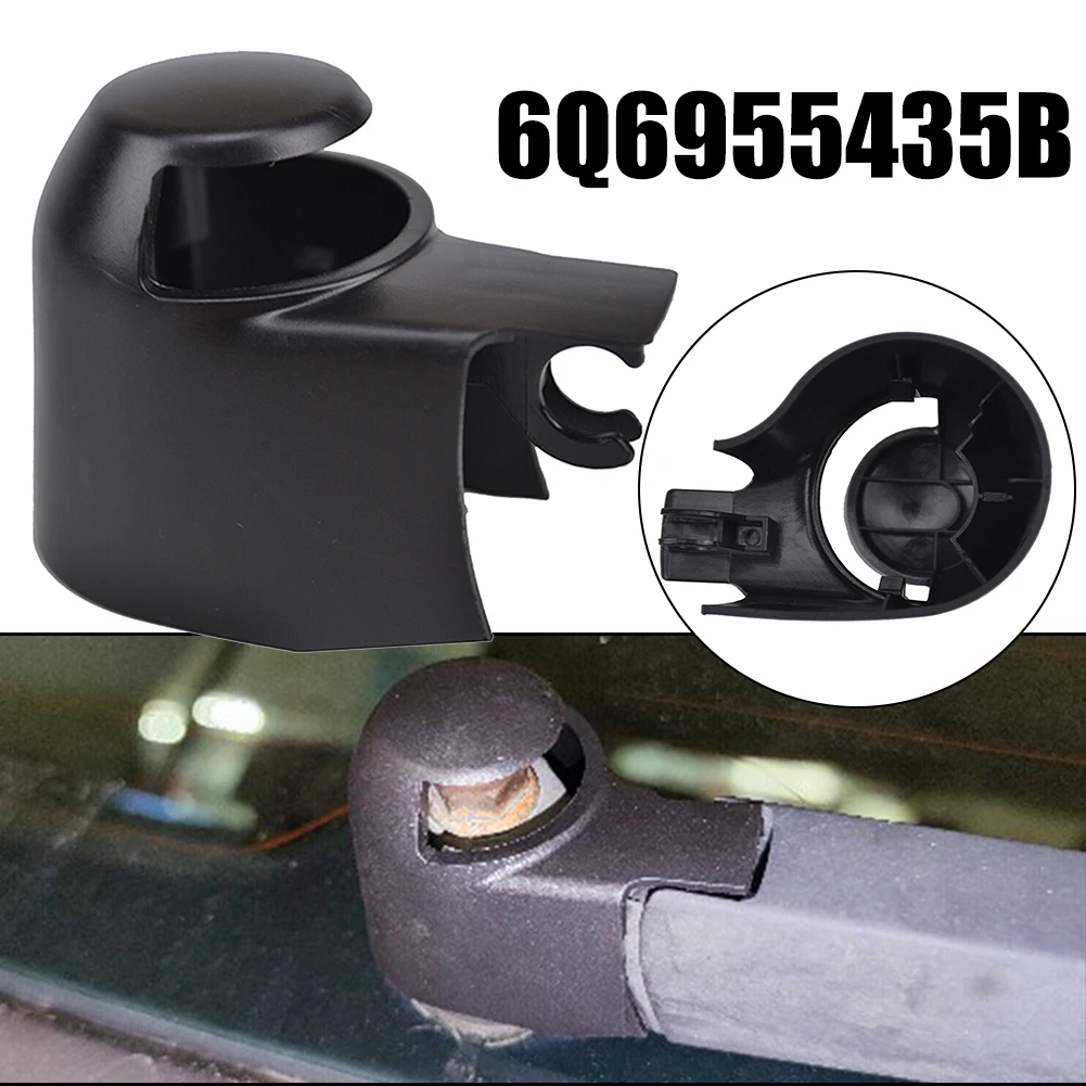 Auto Achterruitenwisser Wasmachine Cover Cap Voor Golf 5 2003-2009 6Q 6955435 B Achterruitenwisserdop auto-accessoires Voorruitmoeren