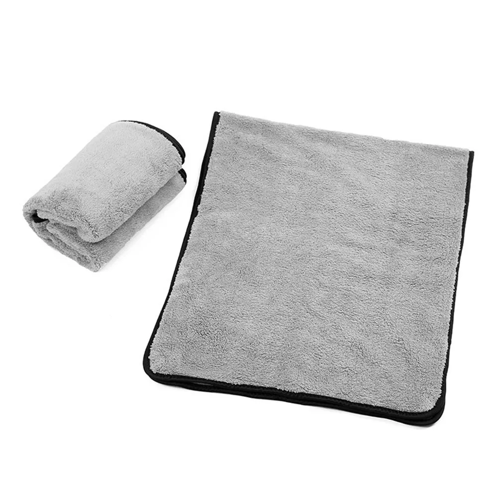 Toalla de microfibra de 1 a 10 piezas, accesorios de lavado de coche, superabsorbente, 100x40cm