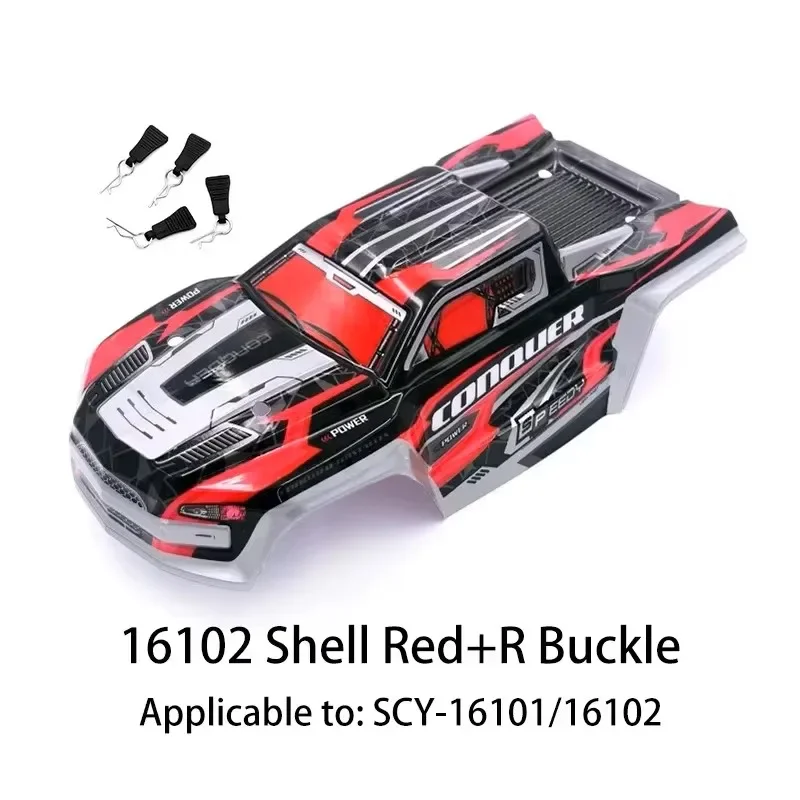For RC SCY 16101 16102 16103 16201 Remote Control Car Shell Body High Speed Toy RC Trucks Body Shell Car Upgrade RC Parts