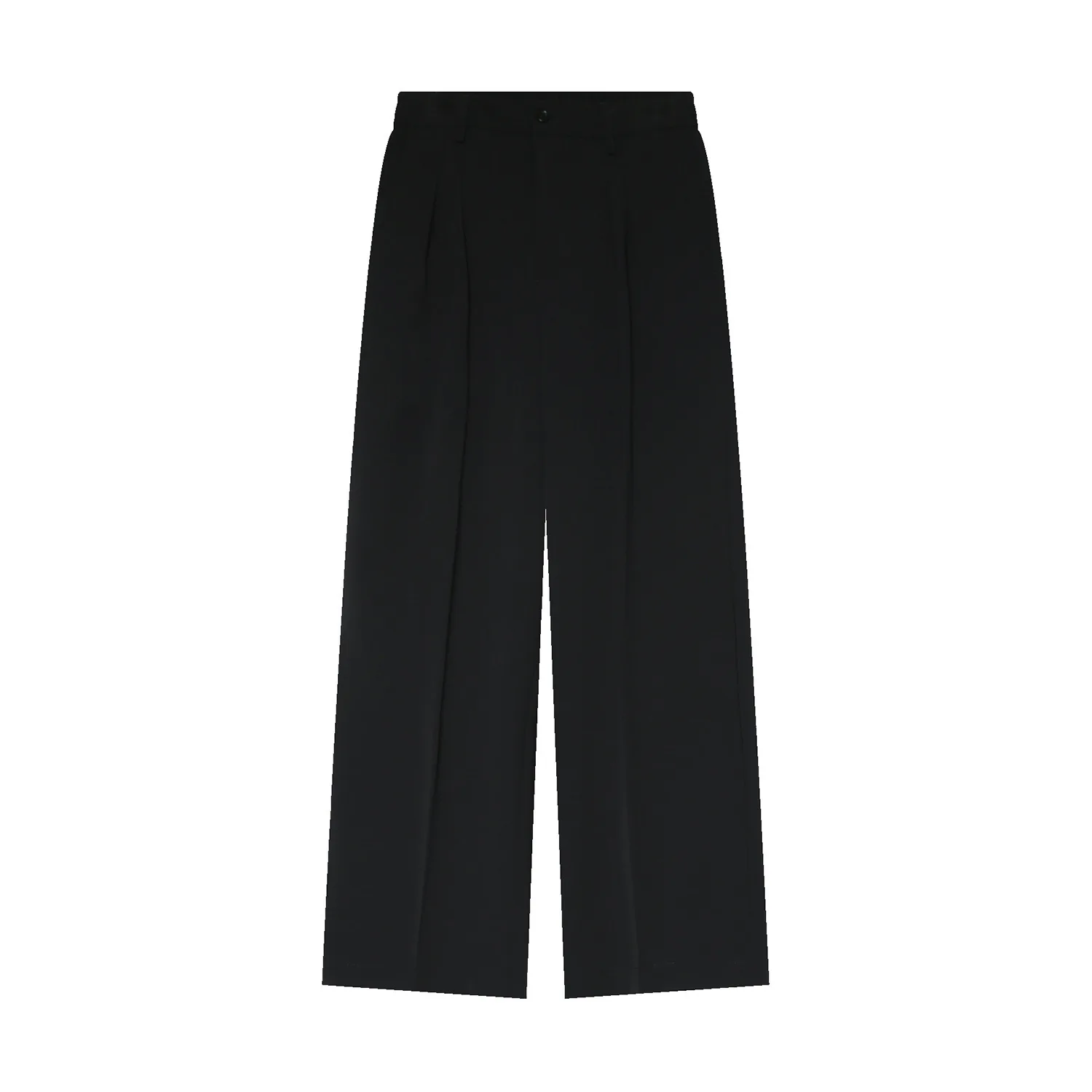 

Широкие брюки мужские с карманами простые длинные брюки с высокой талией однотонные повседневные свободные обычные прямые брюки осень 2023 новинка