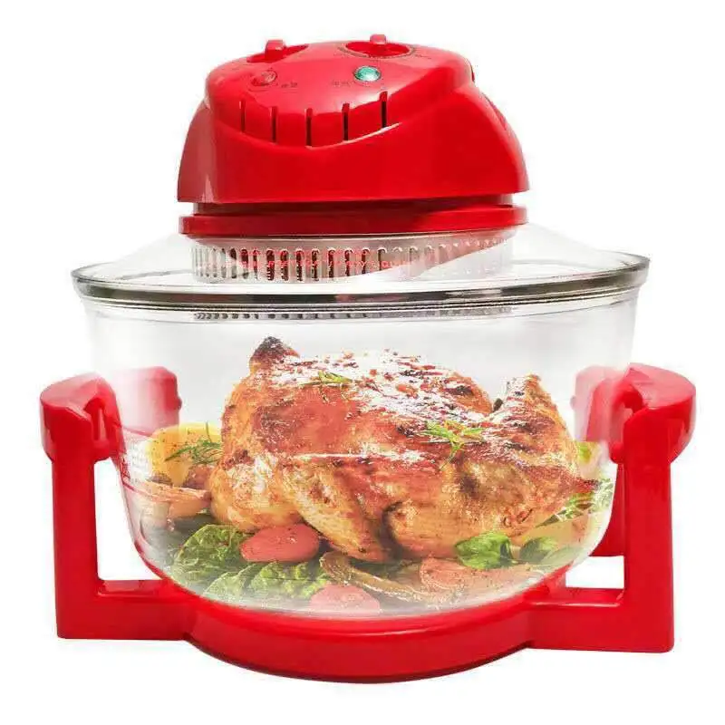 12 Liter Lightwave Oven Fully Automatic Smoke-free Intelligent Timer Home Kitchen Intelligent Cookware  Visual Air Fryer