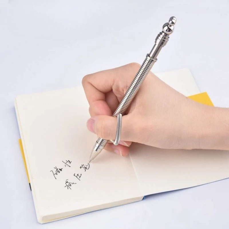 magnetic-spring-ballpoint-pen-10mm-office-student-ball-pens-stationary-school-smooth-writing-business-anniversary-present-pen