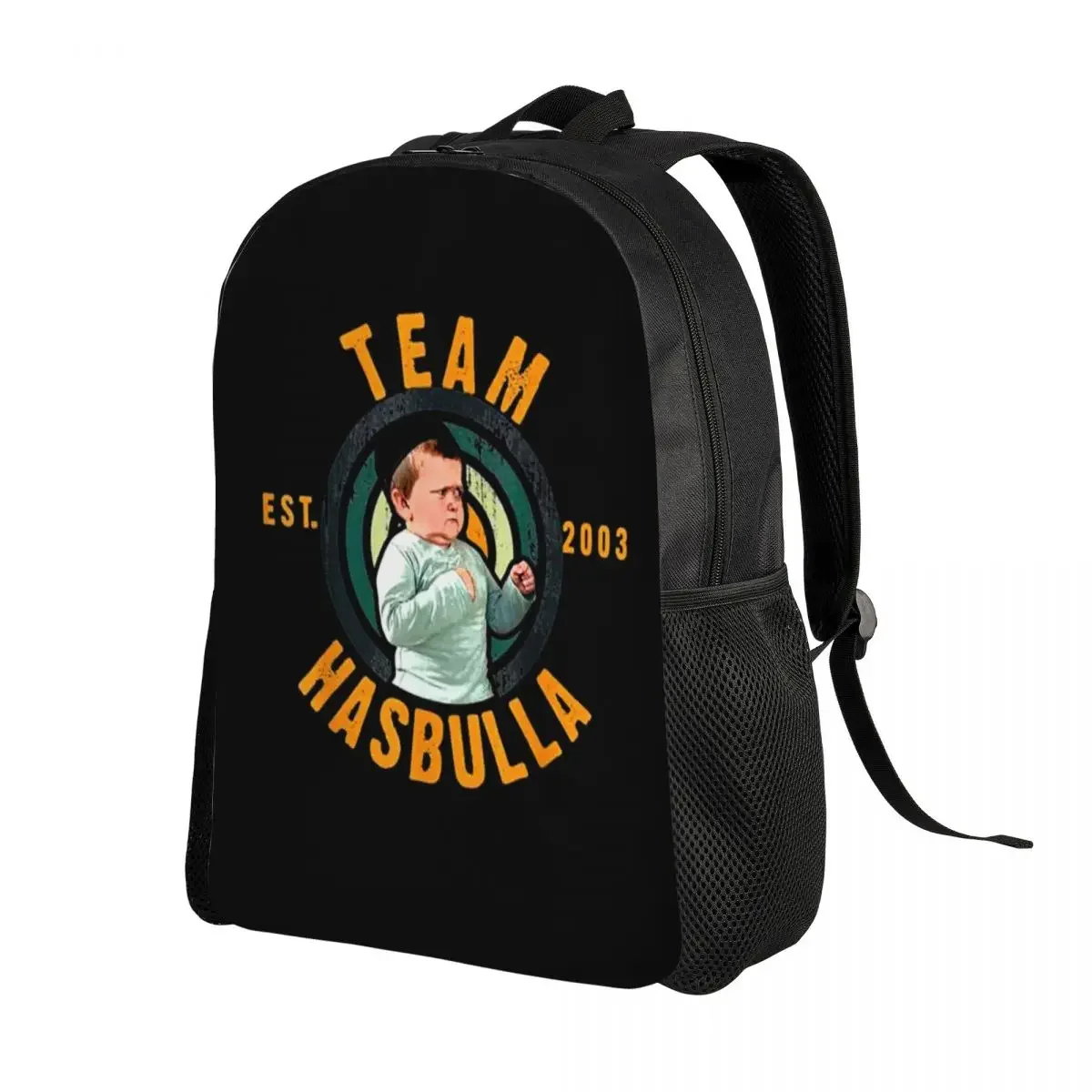 Personalized Team Hasbulla Hasbullah Fight Meme Backpack Men Women Basic Bookbag for School College Bags