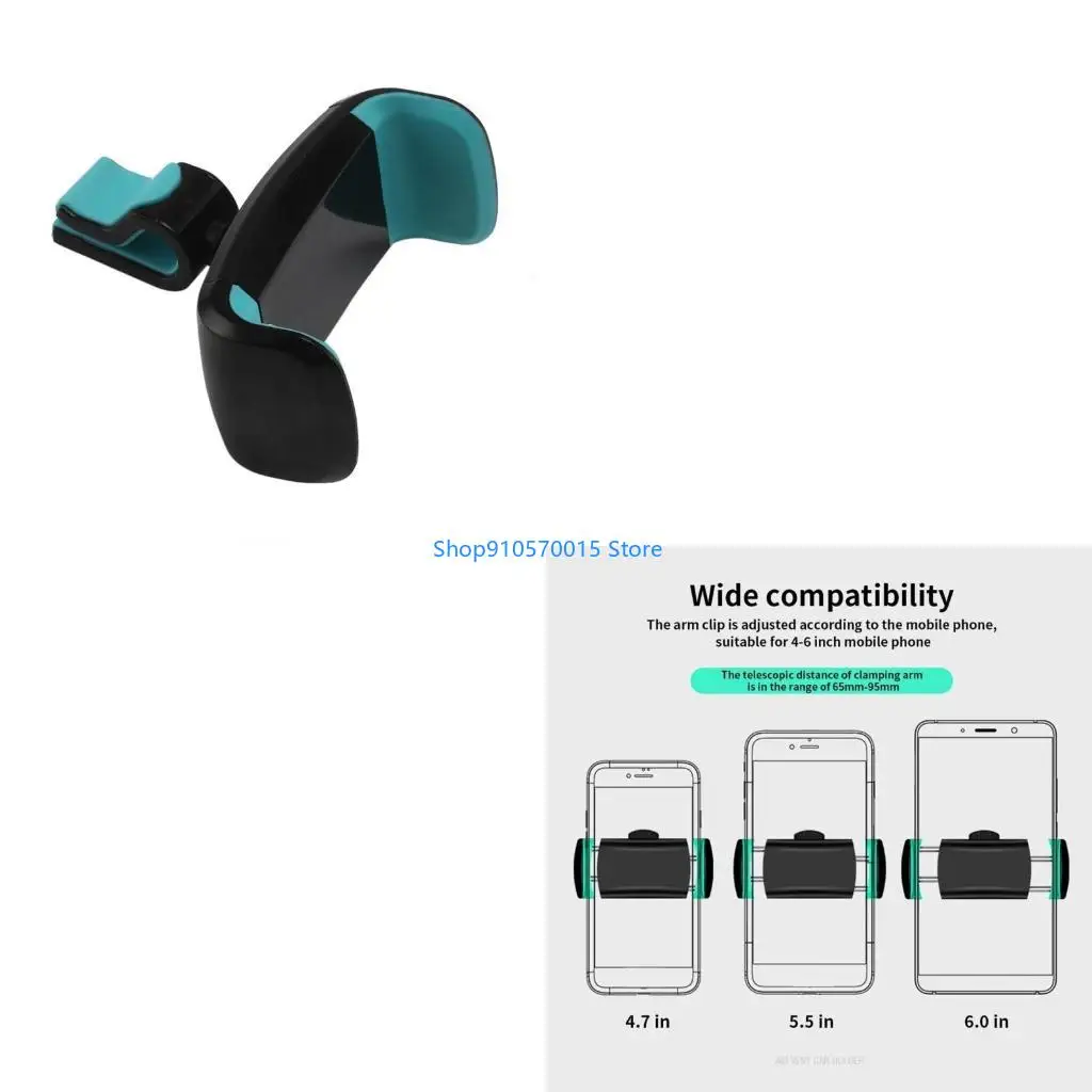 

B95C Держатель для телефона для автомобильного вентиляционного отверстия. Универсальная улучшенная подставка для громкой связи.