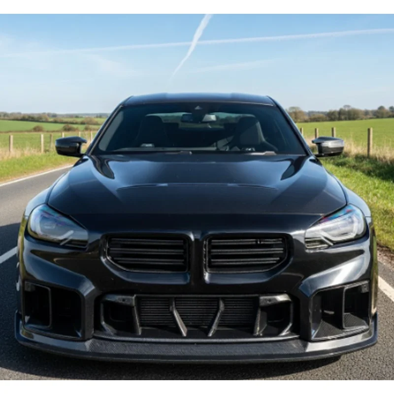 Style Lightweight Dry Carbon Fiber Hood Bonnet