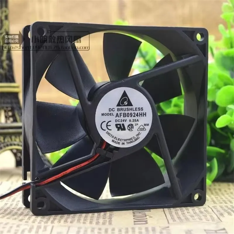 

Original AFB0925HH 24V 0.25A 90 * 90 * 25MM 9CM industrial personal computer frequency converter Computer Cooling fan