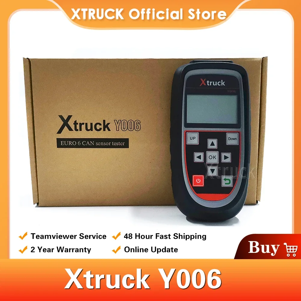 

XTRUCK Y006 Automotive Beacon Machine SCR802 Urea Nozzle Pump Diagnostic Tools Auto Repair Diesel Nox Sensor Tester