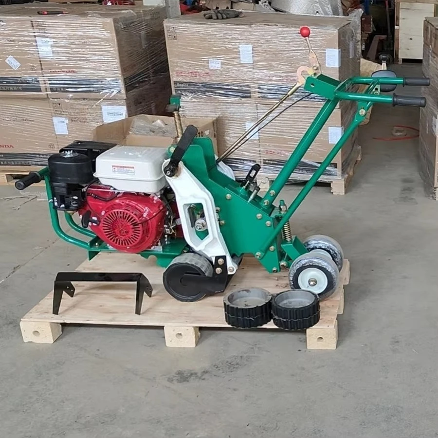 

Hand Propelled Turf Cutting Transplant Machine Golf Course Drafting Machine