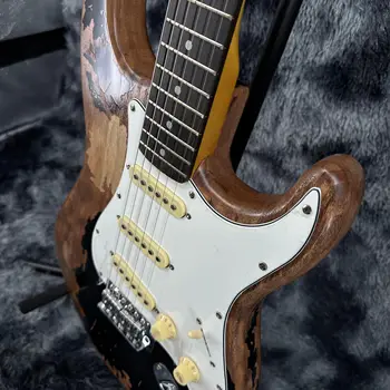 Magazyn w USA 2026 Gorąca Wyprzedaż Gitara Kolor Sunburst Palisandrowa Podstrunnica Olchowa Korpus Darmowa Wysyłka