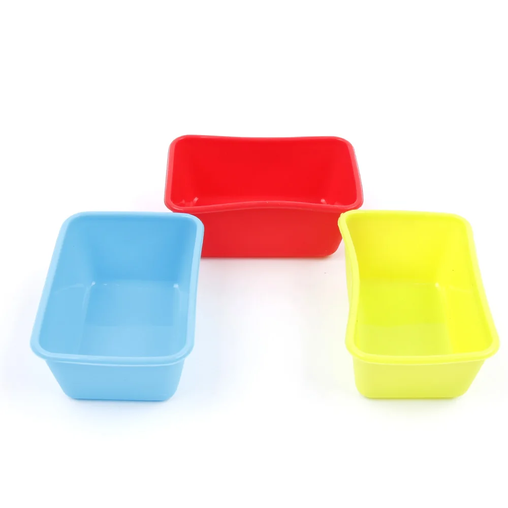 Silicone Cake Mold Rectangle Pan Bakeware Moulds Bread Toast Candy Mold Form Bakeware Baking Dishes Pastry Tools Loaf Pans