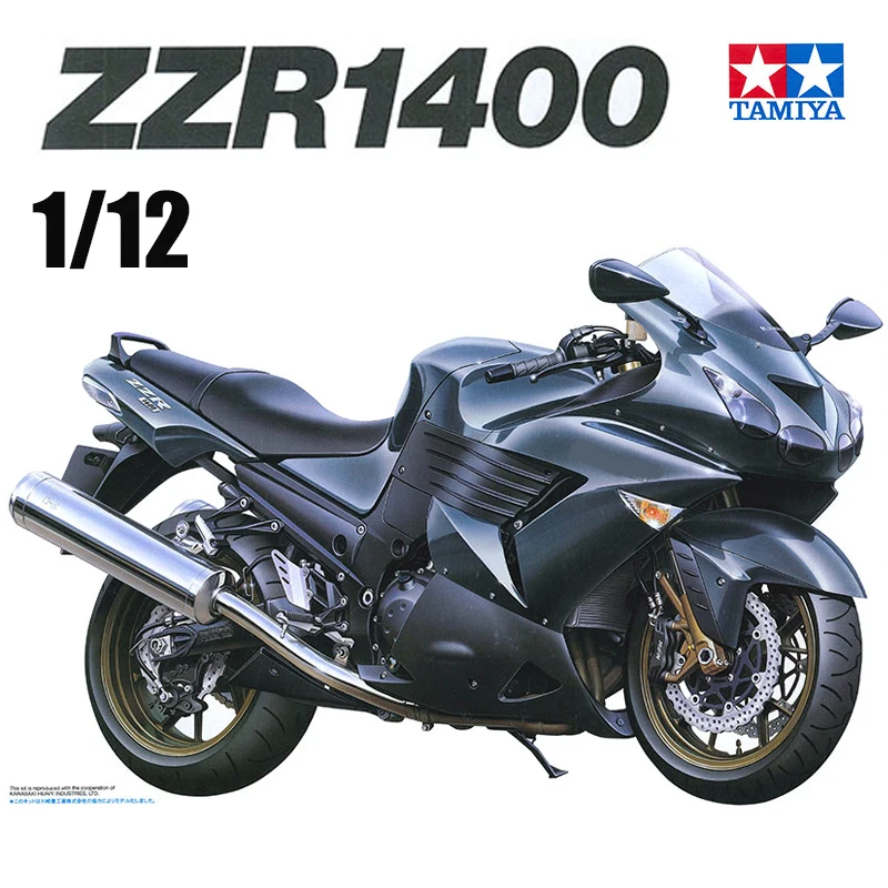 

TAMIYA Plastic assembled motorcycle proportional model kit 14111 ZZR1400 1/12 toy DIY collection