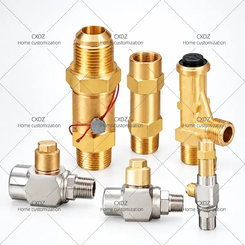 For FS FL Safety Double Seat Stainless Steel Ball Valve Central Air Conditioning System