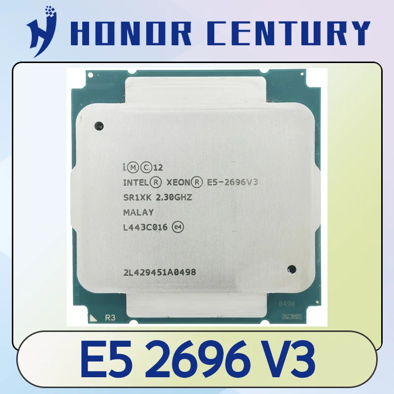 Used Xeon E5 2696V3 2696 V3 Processor SR1XK 18-CORE 2.3GHz better than LGA 2011-3 CPU