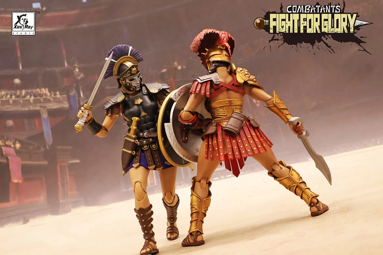1/12 XesRay Fight For Glory Action Figure Combatantes Onda 6