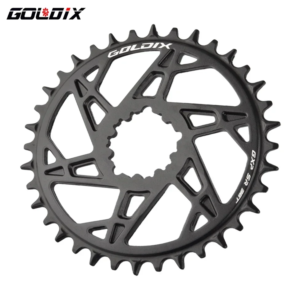 GOLDIX Bicycle Chainring 32/34/36/38/40T Wide Narrow Chainwheel Crankset Crown for Sram DUB 11/12S NX XX XO GX Single Disc