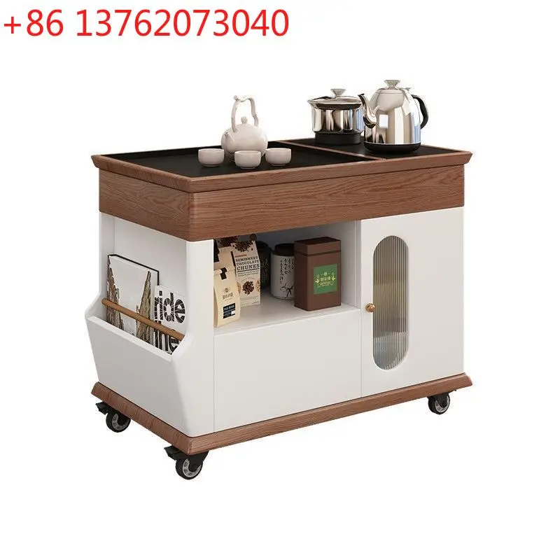 

Съемная сторона, несколько чайных встроенных бытовых небольших чайных столиков, боковой шкаф для дивана