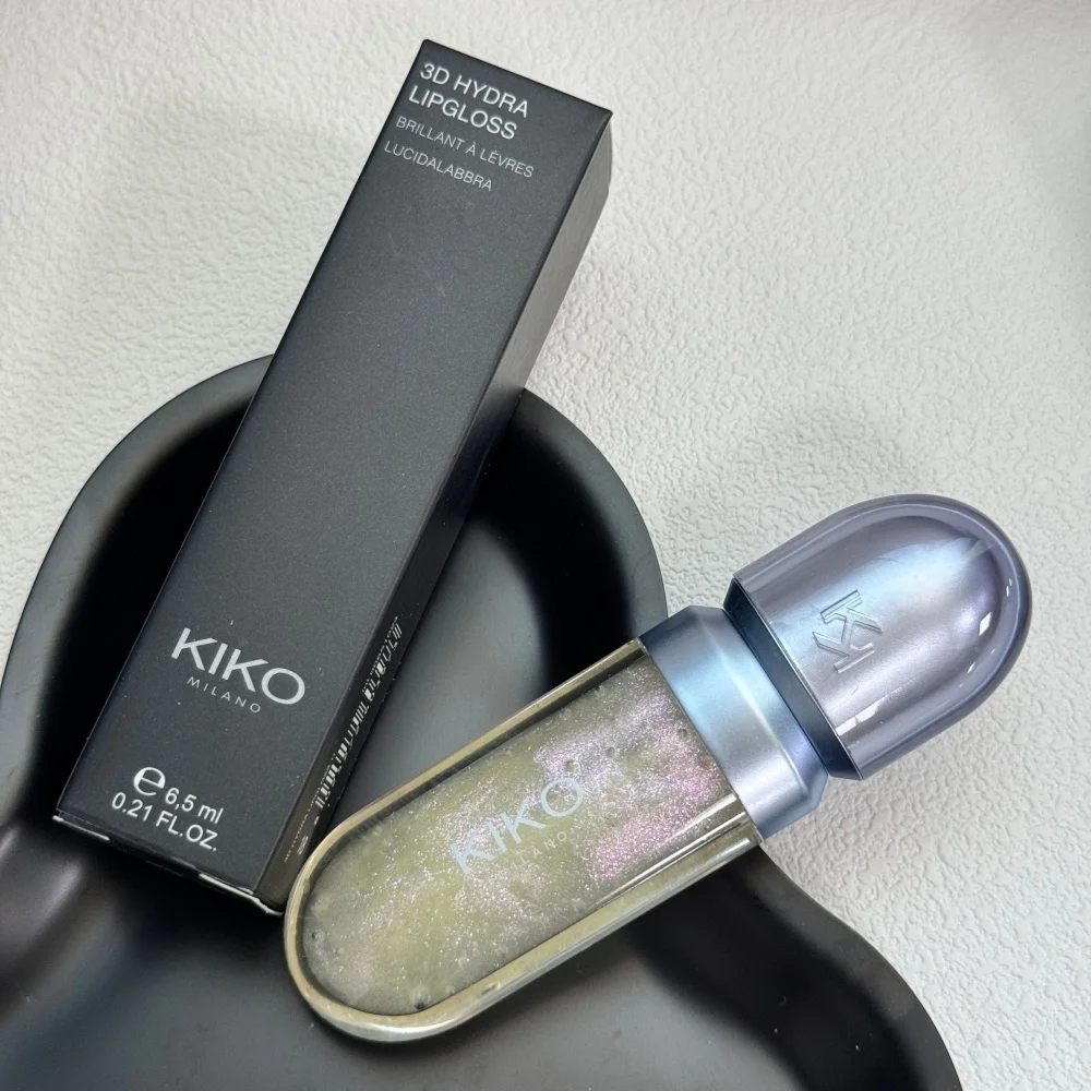 KIKO 3D Liquid Lip Glaze Transparenter Lipgloss Spiegel-Lippenstift Pflegender Glanz für volle Lippen, lichtecht, Milchtee-Bohnenpaste Make-up – Detail 14
