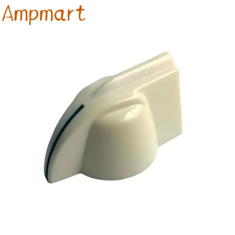 Ampmart 31 x 16 mm Kunststoff-Drehknöpfe für die Pegeljustierung von Gitarrenverstärkern und den Umschalter für den Effektmodus, Innenwellenloch 6,4 mm, 5 Stück – Detail 7