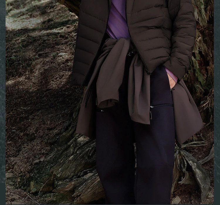 BOSIDENG 3‑In‑1 Outdoor Jacket 90 Goose Down 700+ Fill Power Detachable Liner Temperature Control Hooded Coat