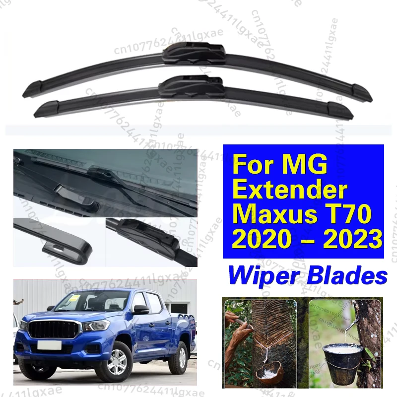 

Wiper Front Wiper Blades For MG Extender Maxus T70 2020 - 2023 2021 2022 Windshield Windscreen Window Accessories 22"+18"