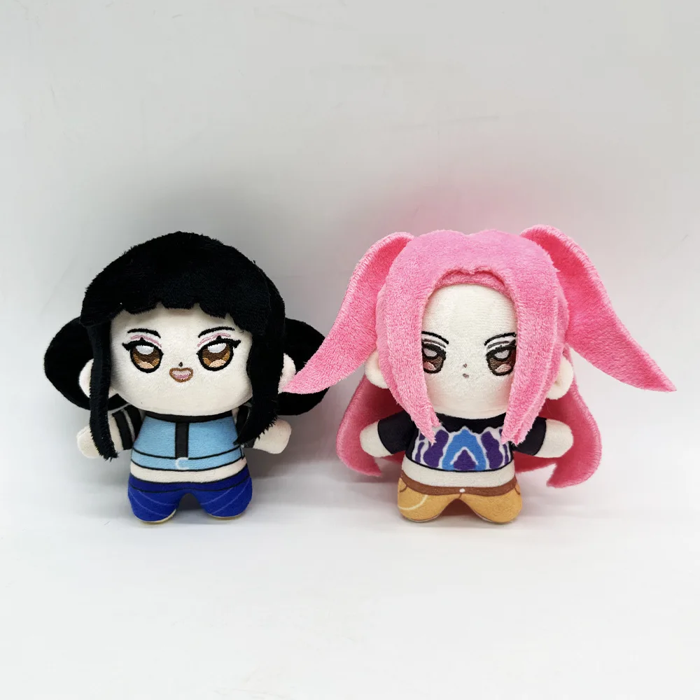 NEW Kpop Demon Hunters Saja Boys Plush Keychain Cute Cartoon Jinu Mystery Romance Baby Abby Plushie Bag Decor Stuffed Toy Gift