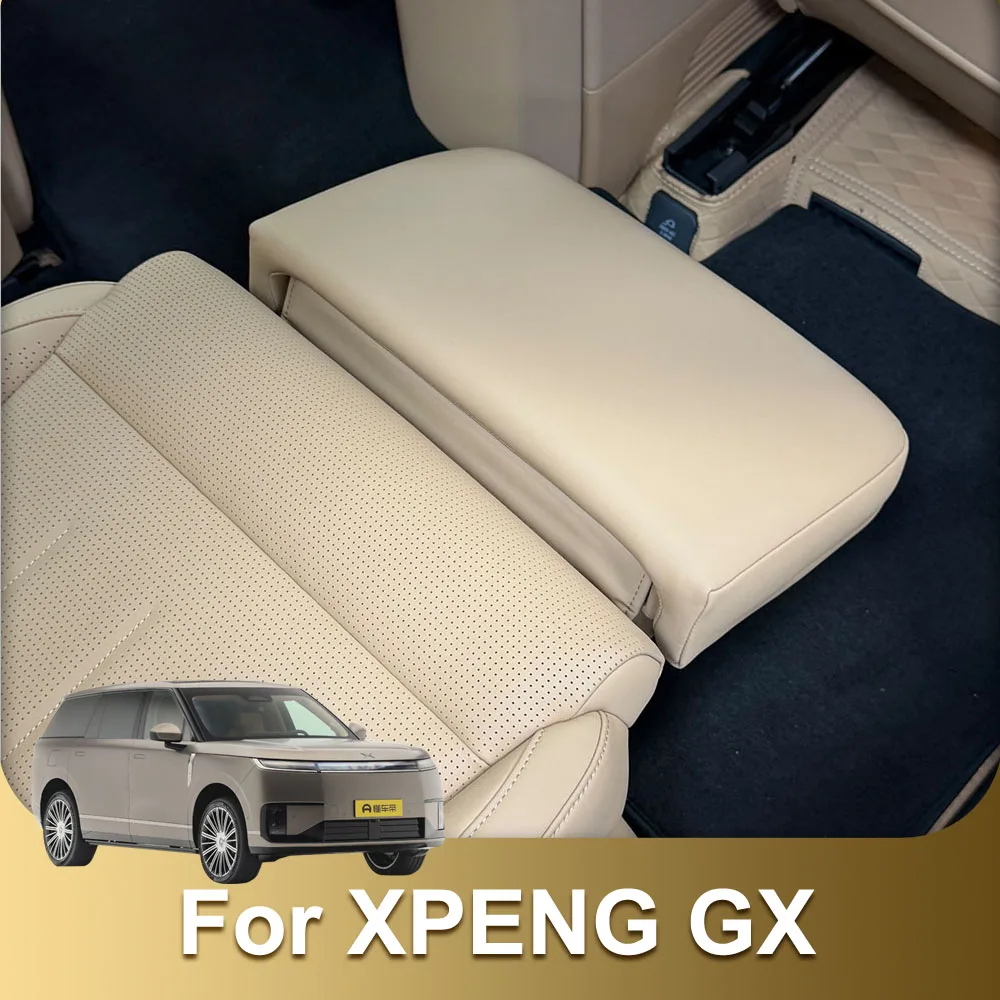 Fit For Xpeng GX Front Passenger Second Row Seat Leg Rest Cover Automotive Modification Supplies Leather Protective Case