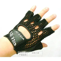 Leather Mesh Breathable Summer Fitness Sports Exercise Training Gym Gloves Multifunction Durable Non-slip