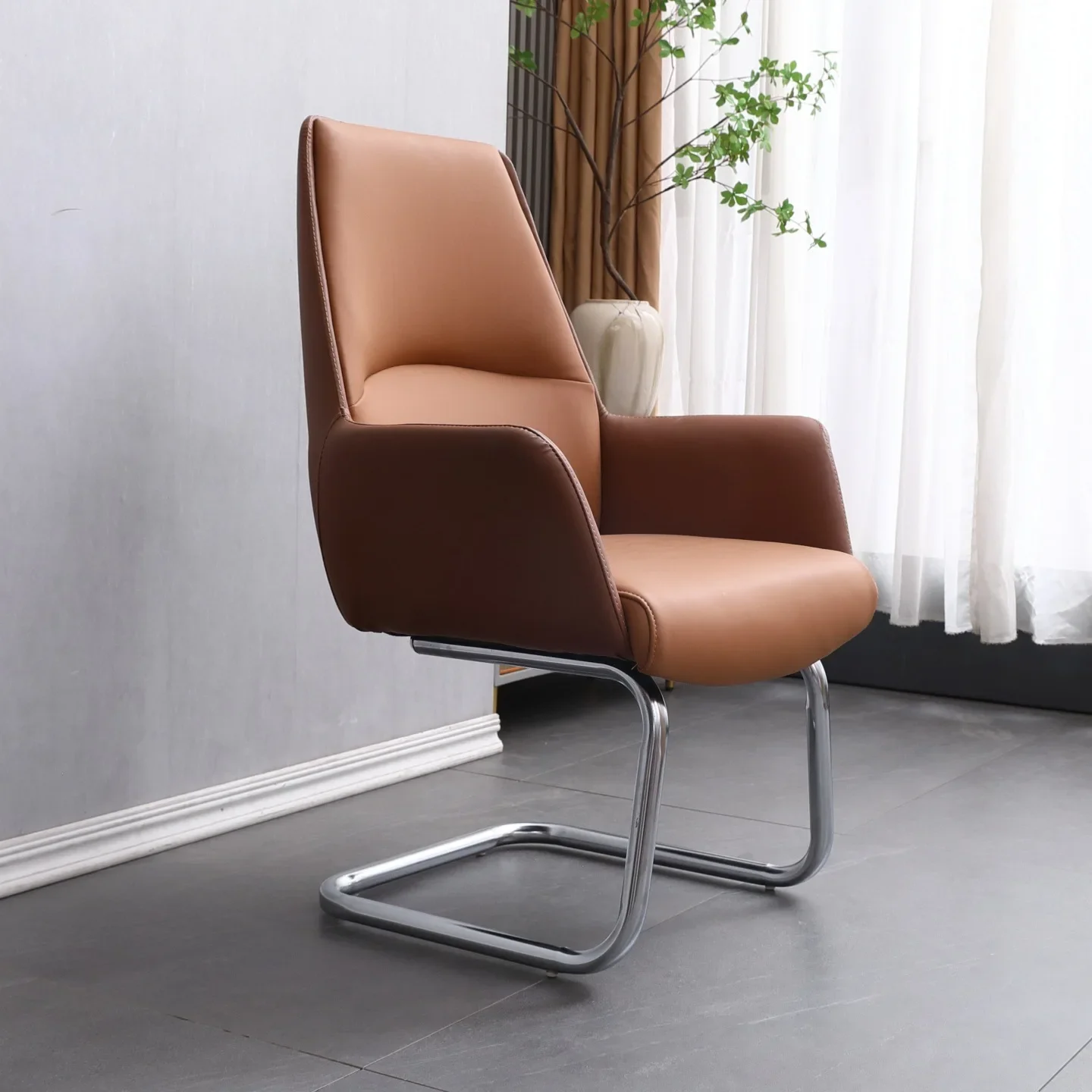 Office Boss Lifting Comfortable Sedentary Simple Meeting Business Leather Live Home Study Computer