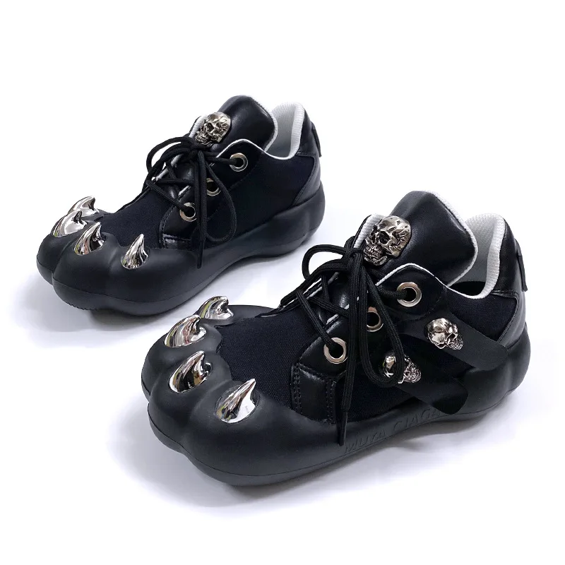 Fashion Designer Cat Paw Shoes for Woman Unique Women's Sneakers and Casual Shoes Trend Big Toe Women's Shoes Zapatos De Mujer view 4