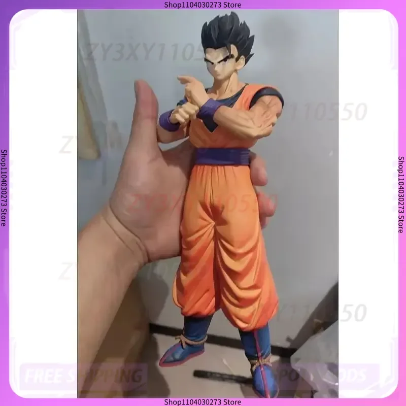 

В наличии: Новая аниме-фигурка Сон Гохана из Dragon Ball, статуэтка из ПВХ, настольное украшение, коллекционная модель, игрушка, подарок для фанатов