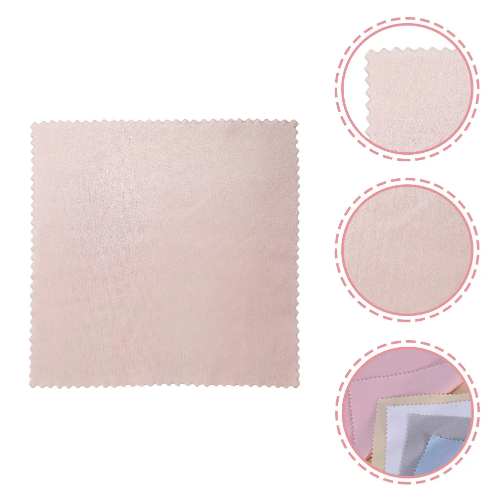 

100 шт. салфеток для чистки ювелирных изделий, двусторонние, из микрофибры, устойчивые к разрывам, для полировки серебра и чистки ювелирных украшений