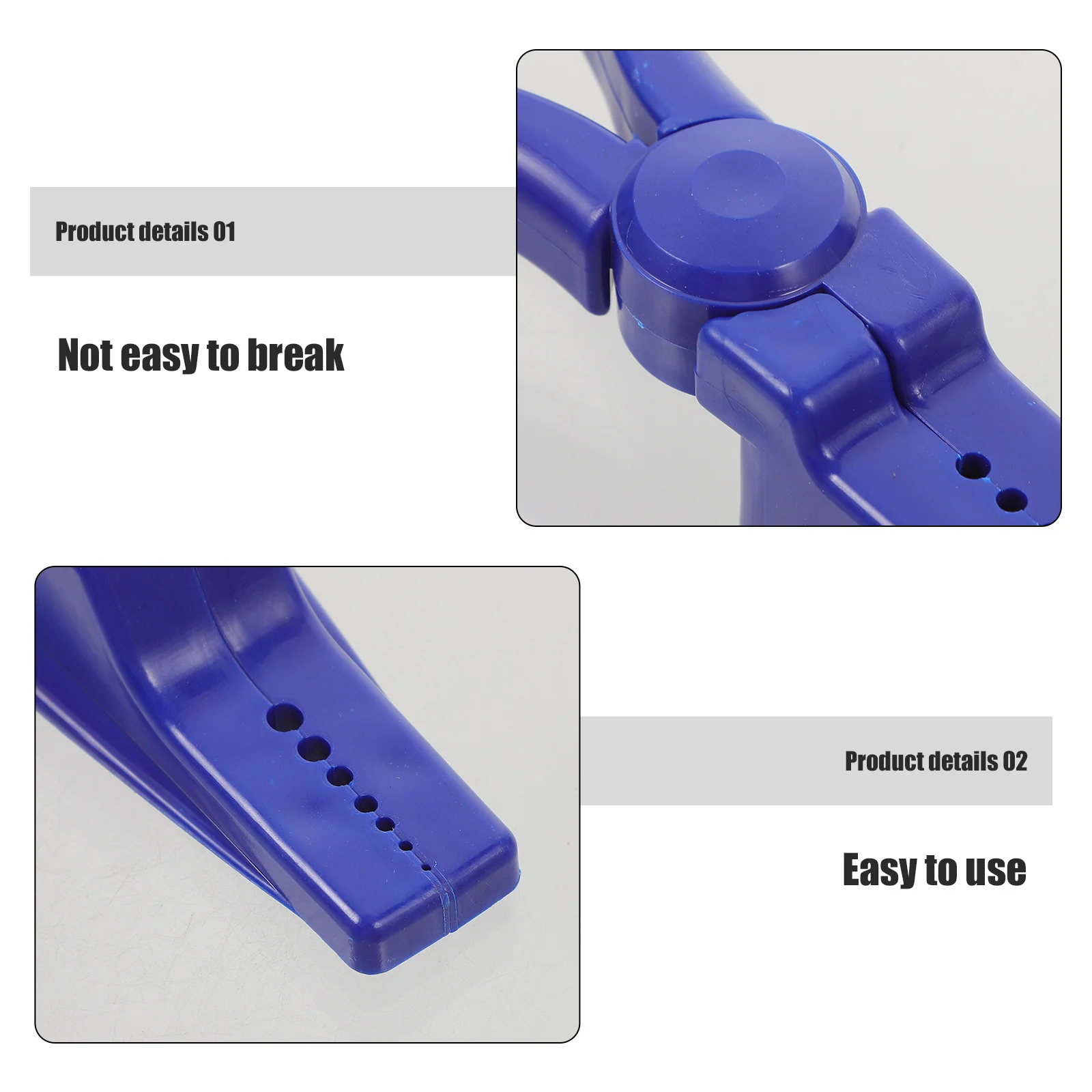 

Nail Holder Plier Ergonomic Design Durable Lightweight Portable Hand Tool for Hammering Nailing Fixing Projects