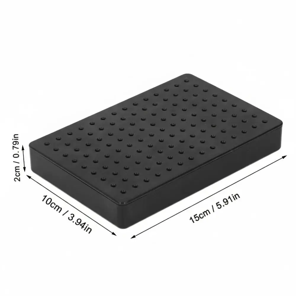 Holes Painting Stand Base 15x10x2cm Industrial Modeling Tools Clamping Tools Airbrush Spray Holder