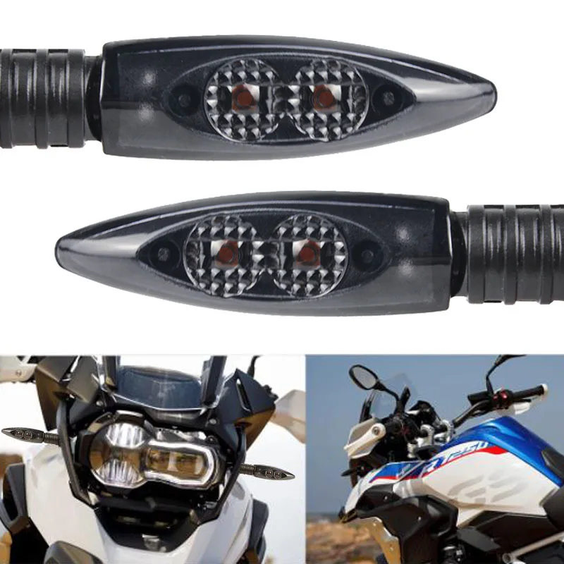 

Motorcycle LED Front & Rear Turn Signal Lights For BMW R1200/F800/F650GS/F700GS/Waterbird Modified Accessories Signal Lights