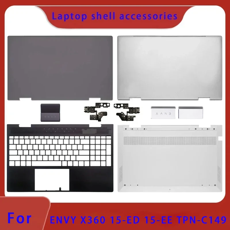 Suitable for ENVY X360 15-ED EE TPN-149 LCD Screen Top Cover, Screen Frame Hinge Bottom Shell Palm Rest Bottom Cover Hinge Cover